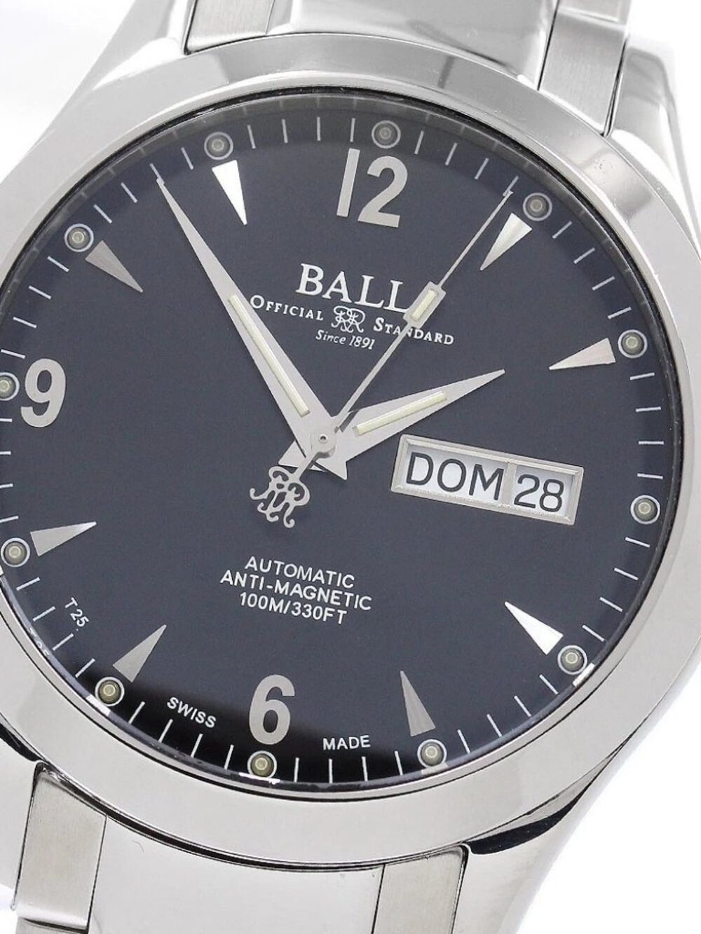 BALLWATCH Engineer II NM2026C Date black Dial Automatic Men's Watch_951157